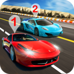 Airborne Real Car Racing Free Game icon