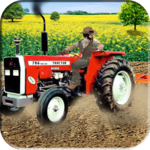Farm Tractor Harvester & Seeding Simulator 3d icon