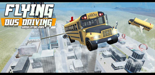 Flying Bus Driving simulator 2019: Free Bus Games PC screenshot