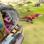Carnivore Dinosaur Hunting Sniper Helicopter icon