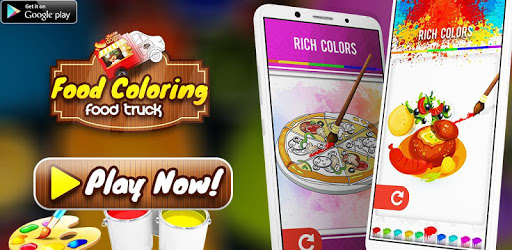 Food Coloring Pages- Food Truck PC screenshot Food Coloring Pages- Food Truck PC screenshot