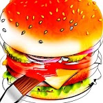 Food Coloring Pages- Food Truck for PC Food Coloring Pages- Food Truck for PC