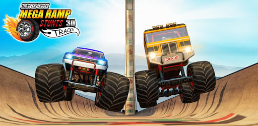 Monster Truck Mega Ramp Stunts Tracks PC screenshot