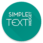 Simple Text Widget (Any Text) for PC Simple Text Widget (Any Text) for PC