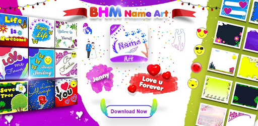 BHM Name Art Focus Filter PC screenshot