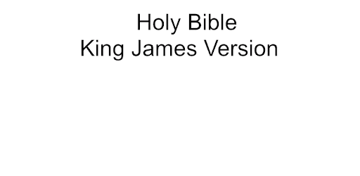 Holy Bible King James Version PC screenshot