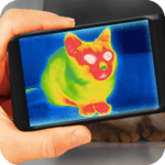 Thermal vision camera effects icon