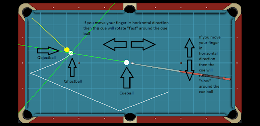 Billard Aiming Calculator Pro PC screenshot