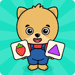 Baby flash cards for toddlers icon