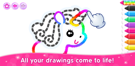 Kids Drawing Games for Girls! Apps for Toddlers! PC screenshot