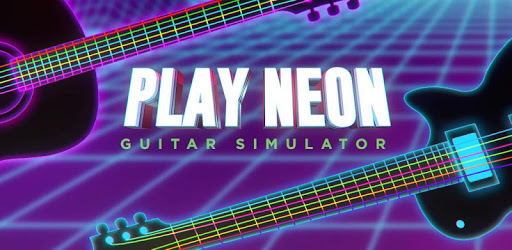 Play Neon Guitar Simulator PC screenshot Play Neon Guitar Simulator PC screenshot