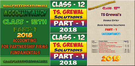 Account Class-12 Solutions (TS Grewal Vol-1) 2018 PC screenshot