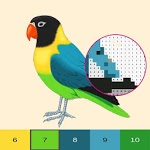 Birds Color By Number, pixel bird coloring for PC Birds Color By Number, pixel bird coloring for PC