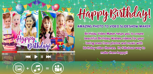 Birthday Video Maker With Music & Editor PC screenshot Birthday Video Maker With Music & Editor PC screenshot