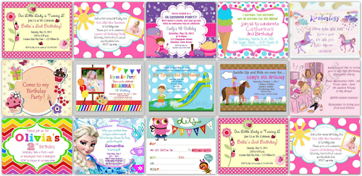 Birthday Party Invitation PC screenshot