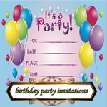 birthday party invitations for PC birthday party invitations for PC