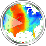 Weather radar map: waves, rain & hurricane tracker for PC