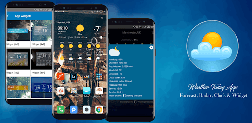 Weather Today App: Forecast, Radar, Clock & Widget PC screenshot