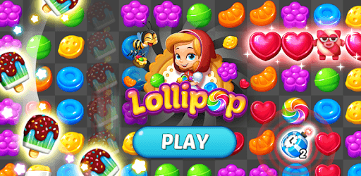 Lollipop: Sweet Taste Match 3 PC screenshot