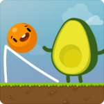 Where's My Avocado? Draw lines icon