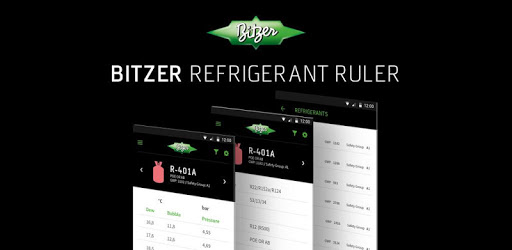 BITZER REFRIGERANT RULER PC screenshot BITZER REFRIGERANT RULER PC screenshot
