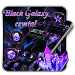 Black Galaxy Crystal Theme icon