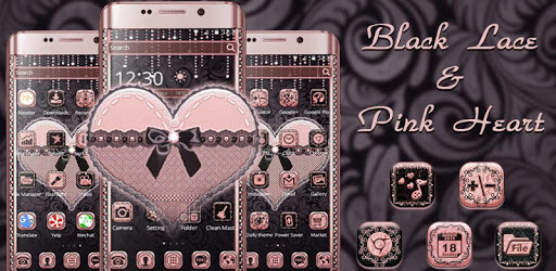 Black Lace Pink Heart PC screenshot