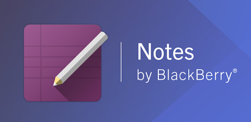Notes by BlackBerry PC screenshot