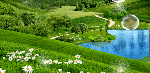Summer Landscape Wallpaper PC screenshot