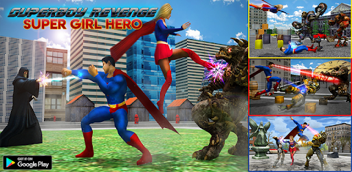 Superboy Revenge: Super Girl Hero PC screenshot