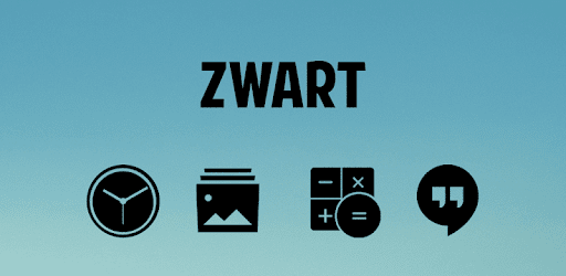 Zwart - Black Icon Pack PC screenshot