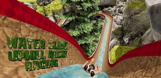 Water Slide Uphill Rush Racing PC screenshot
