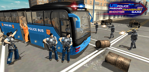 US Police Bus Transport Prison Break Survival Game PC screenshot
