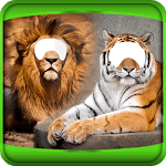 Tiger And Lion Photo Montage for PC
