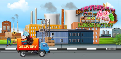 Birthday Cupcake Makers Factory: Cooking Games PC screenshot