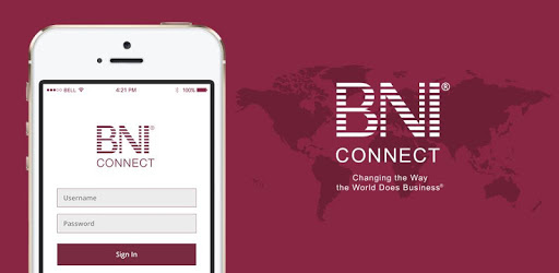 BNI Connect® Mobile PC screenshot