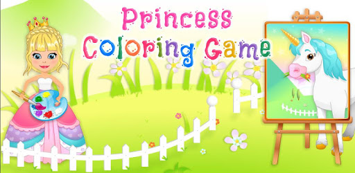 Princess Coloring Game PC screenshot