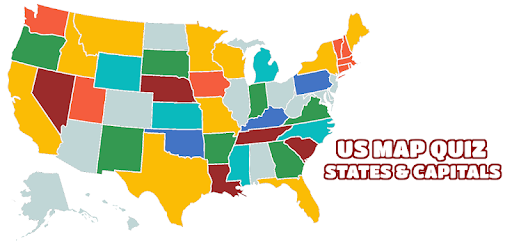 US Map Quiz - 50 States Quiz - US States Quiz for PC - Free Download ...