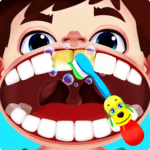 Crazy dentist games with surgery and braces icon