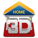 3D Home icon
