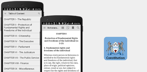 Botswana Constitution 1966 PC screenshot Botswana Constitution 1966 PC screenshot