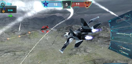 Air Combat : Sky fighter PC screenshot