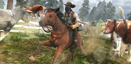 Cowboy Horse - Farm Racing PC screenshot