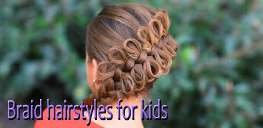 Braid hairstyles for kids PC screenshot Braid hairstyles for kids PC screenshot