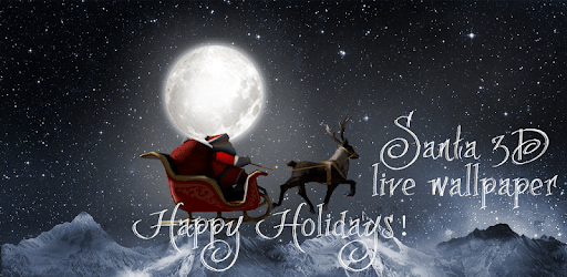 Santa 3D Live Wallpaper PC screenshot Santa 3D Live Wallpaper PC screenshot