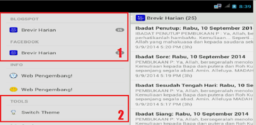 Brevir Harian Free PC screenshot Brevir Harian Free PC screenshot