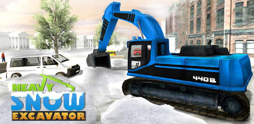 Heavy Snow Excavator Simulator PC screenshot
