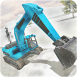 Heavy Snow Excavator Simulator icon