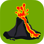 Volcanoes: Map, Alerts, Ash Clouds & News icon