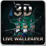 Broken Screen 3D Live Wallpaper for PC